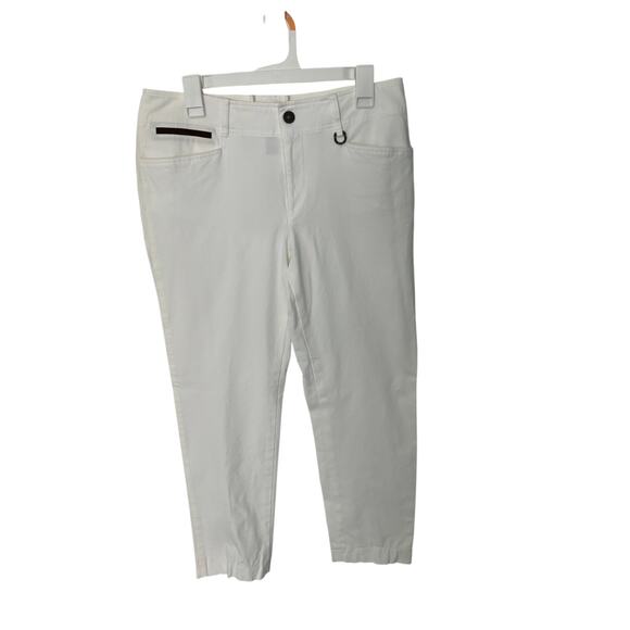Lauren by  Ralph Lauren women’s white pants size 12 - Picture 1 of 5